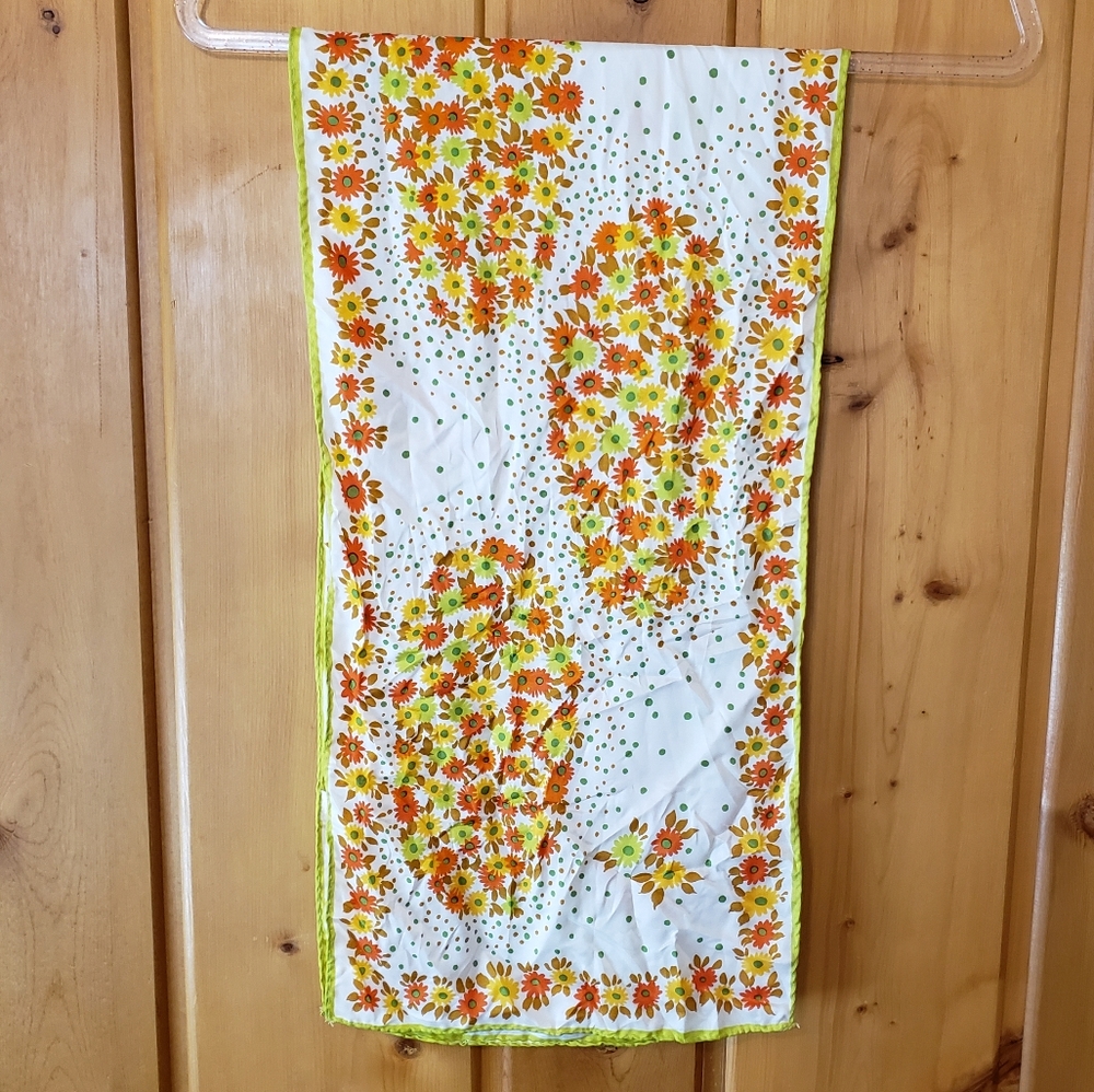 Vintage Acetate Scarf